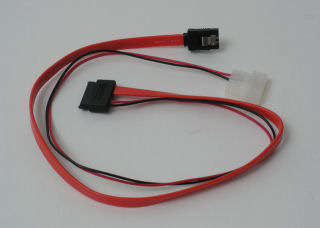 18 inch Slim-line SATA Cable